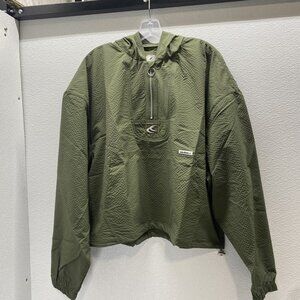Scuffers Men’s Motel Green Quarter-Zip Pullover Jacket – Size L